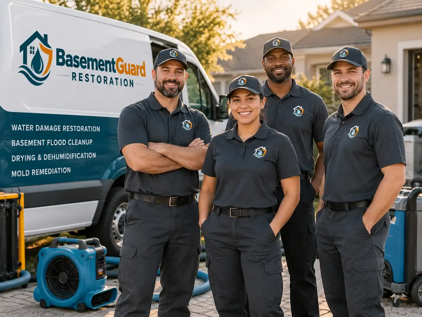 Basement Water Damage Restoration company in Theriot, LA